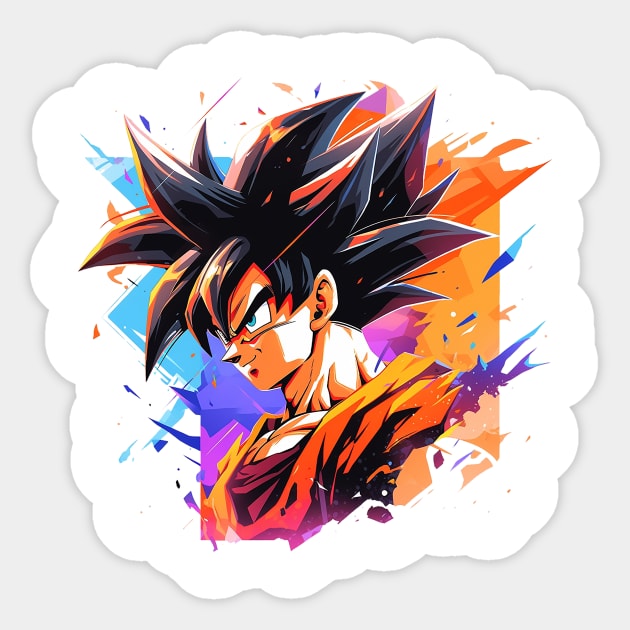 goku Sticker by pokermoment